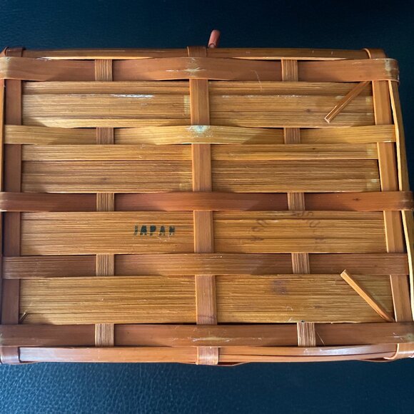 Vintage Small Woven Basket (Japan) - Picture 4 of 4